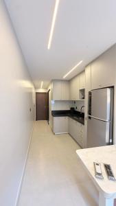 Køkken eller tekøkken på Flat Premium bairro nobre