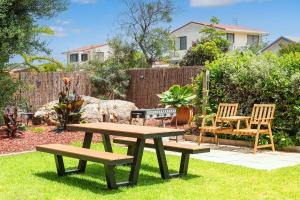 En have udenfor Baywatch Retreat Augusta