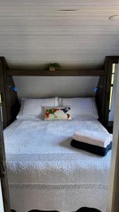 Postel nebo postele na pokoji v ubytování Caravino - Above the Vines