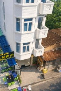 Bygningen som hotellet ligger i