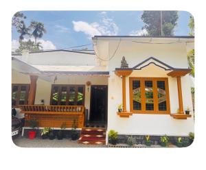 Bygningen som den private indkvartering ligger i