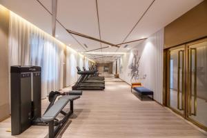 Fitnesscentret og/eller fitnessfaciliteterne på Orange Crystal Hotel Qingdao Jimo Ancient Town