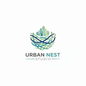 een illustratie van het logo van Urban Nest Studio bij Urban Nest Studio in Homagama