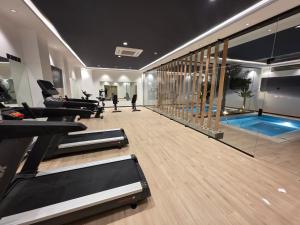 Swimmingpoolen hos eller tæt på Karim Hotel