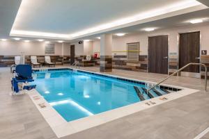 a large swimming pool in a hospital at Cambria Hotel Louisville Downtown-Whiskey Row in Louisville