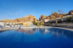 Bazén v ubytování The Rock Camp Petra nebo v jeho okolí