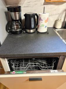 Kuchyň nebo kuchyňský kout v ubytování PINCIKAJAS Holiday Home