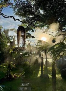 En have udenfor The Lake Hill Farm Tà Đùng