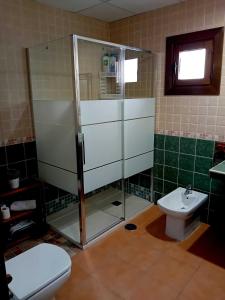 Et badeværelse på House alpujarra caratunas + 21 billeder