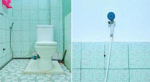 Koupelna v ubytování Hotel O Kost Axcel