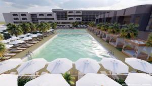 Bazén v ubytování Atliman Beach Park Hotel nebo v jeho okolí