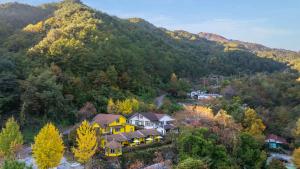 Naturlandskabet i nærheden af feriehuset