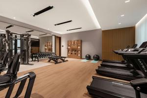 Phòng/tiện nghi tập thể dục tại Fairfield by Marriott Yinchuan Xingqing