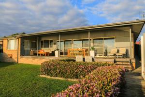 Zahrada ubytování Bunkys By The Sea Holiday House