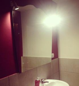 Koupelna v ubytování B&B Porto Trani