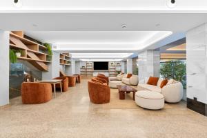 TV a/nebo společenská místnost v ubytování Sercotel HMO Martina