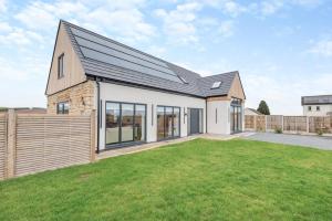 Bygningen som feriehuset ligger i