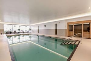 a large swimming pool in a building at 2 Bed in Woolacombe oc-s29622 in Woolacombe