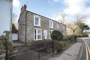 Bygningen som feriehuset ligger i