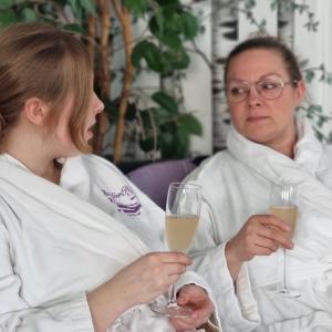 Nápoje v ubytování Spa For Hjo