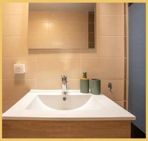 Koupelna v ubytování L'Amara I T1 I Gaillard