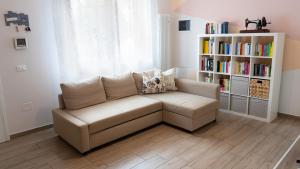 Et opholdsområde på Appartamento Pesaro - Casa Nana