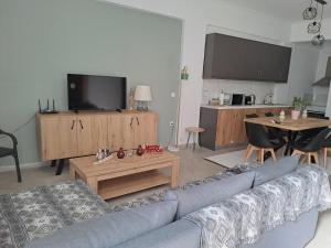 Køkken eller tekøkken på Parthenon apartment