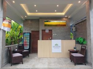 Lobbyen eller receptionen på Viyana Ubud Villas