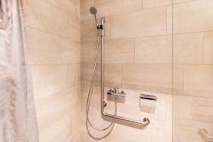 Koupelna v ubytování The R Apartment Vogelberg, Gym, Balkon, Parking + 29 fotografií