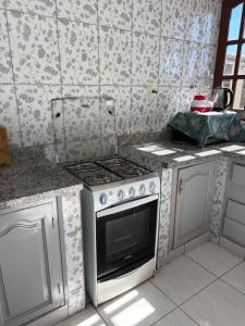 Køkken eller tekøkken på Casa cómoda