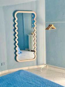 Koupelna v ubytování Casetta della Morica alle Gole Del Nera