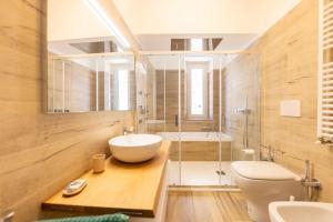 Koupelna v ubytování Dimora dAcqua e Charme + 21 fotografií