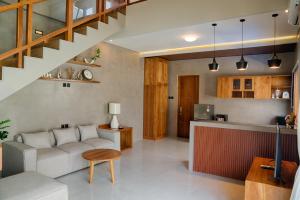 Kuchyň nebo kuchyňský kout v ubytování Lebak Bali Residence