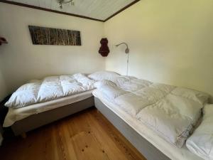 una camera con 2 letti singoli di Trollhus a Kättilstorp