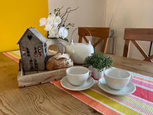 Tiện nghi pha trà/cà phê tại Haflinger Hof Detig