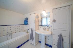 Et badeværelse på Huyze Elise