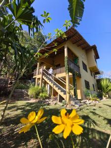 Zahrada ubytování Casa Maia Sana Hostel