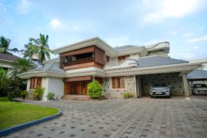 Bygningen som villaen ligger i