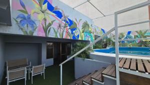 Swimmingpoolen hos eller tæt på Santiago Hotel