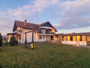 Bygningen som pensionatet ligger i