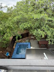 Swimmingpoolen hos eller tæt på Babushka