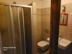 Phòng tắm tại Ubytovna Kadaň