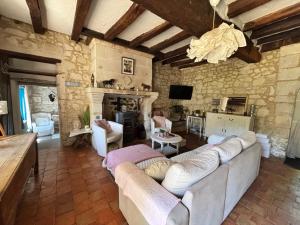 Fotografie z fotogalerie ubytování Gite la Poitevinière, jardin, barbecue, proche Saumur, 7 couchages v destinaci Neuillé + 2 fotografie