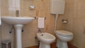 Koupelna v ubytování La Quercia Hotel con Ristorante