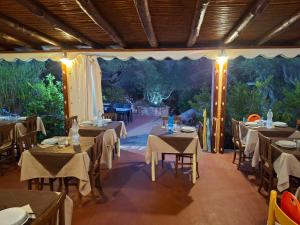 En restaurant eller et andet spisested på Agriturismo Agrisole