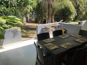 Zahrada ubytování Unit 5 Manzini Chalet