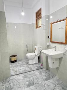 Et badeværelse på Sunset view cabana