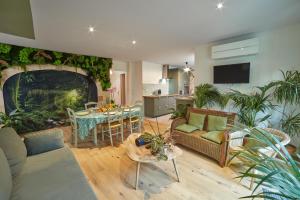 Et opholdsområde på 3p - 70m2 CAPUCINE au calme avec jardins