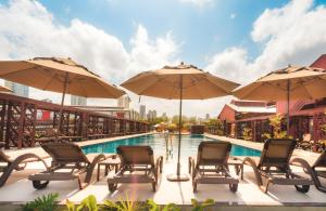 Hồ bơi trong/gần Vila Galé Collection Amazônia