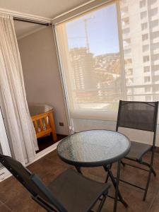 Et opholdsområde på One minute from the Vinadel Mar bus terminal